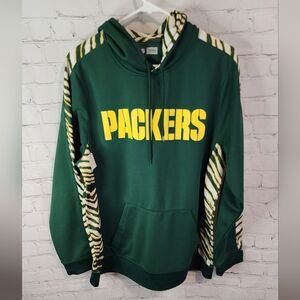 Men's NFL "Green Bay Packers" sweatshirt hoodie, size Medium